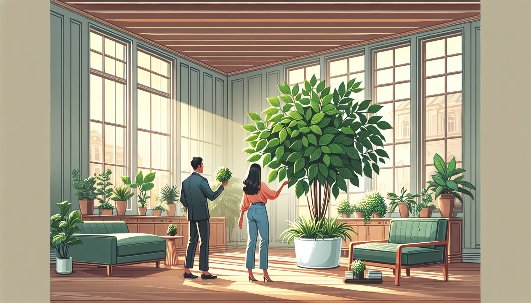 Выбор красивого и здорового фикуса для вашего дома