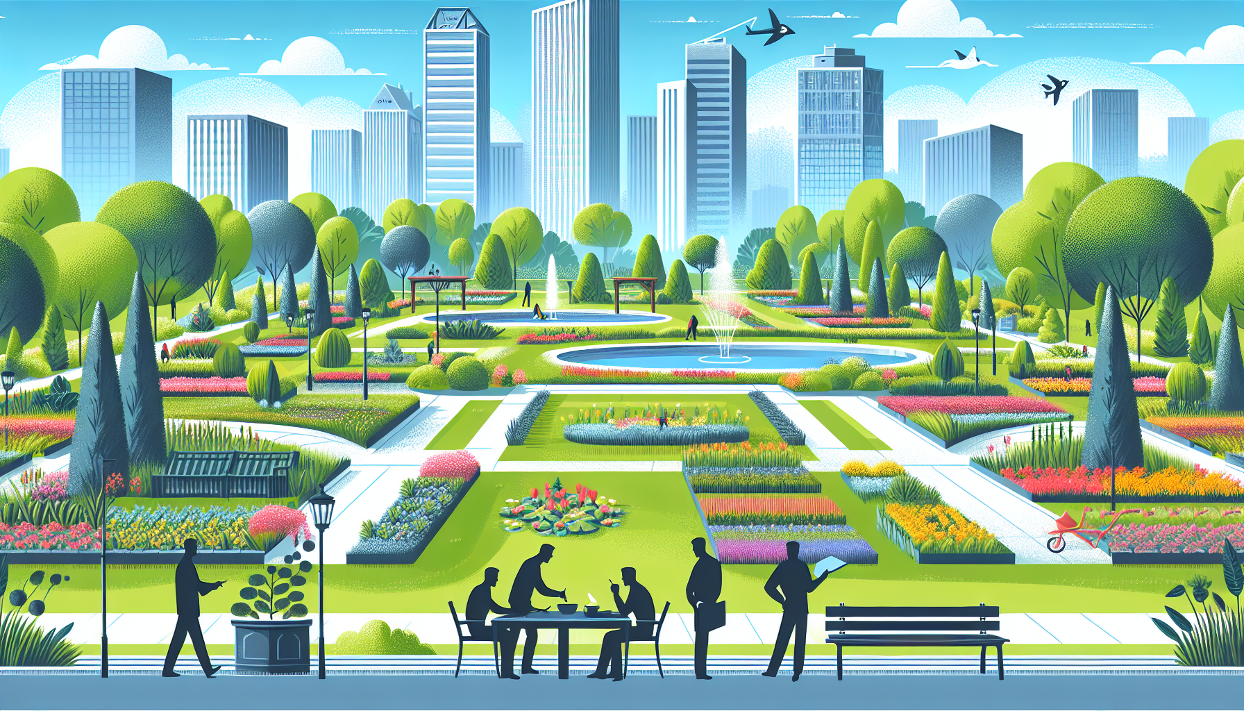 Ключевые моменты профессионального озеленения