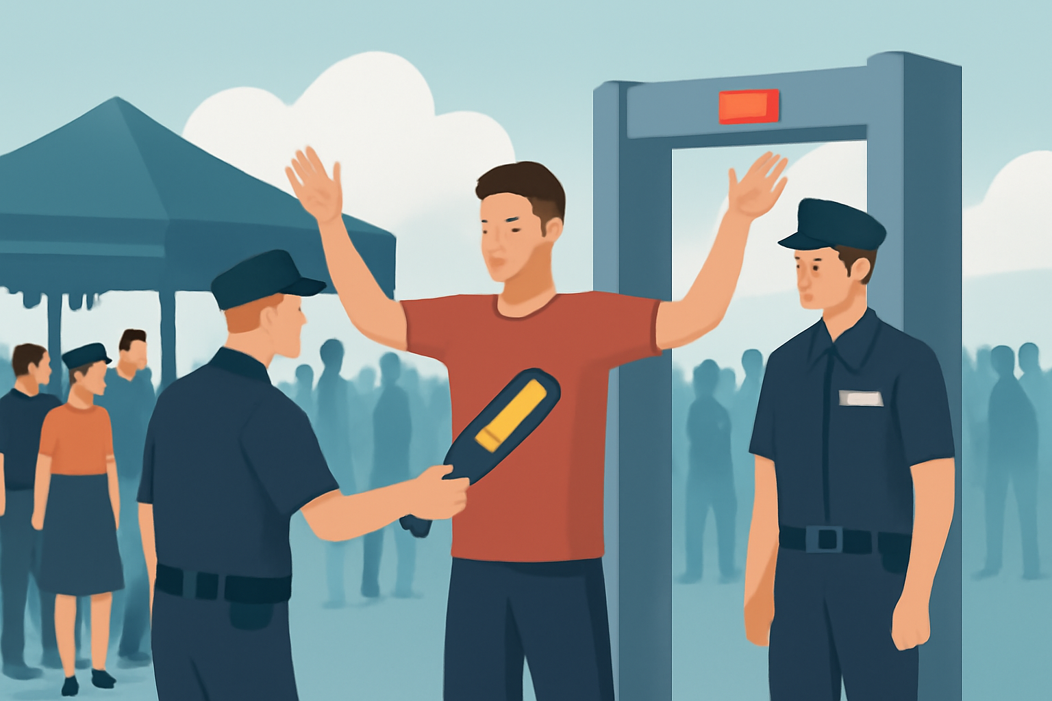 Эффективный выбор и настройка металлодетекторов для безопасности массовых мероприятий